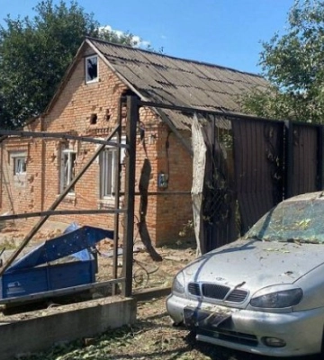 Ворог атакував Нікополь з безпілотника та важкою артилерією