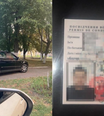 У Рівному патрульні зупинили водія з підробним посвідченням