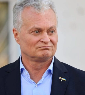 Президент Литви прибув до Києва на святкування Дня Незалежності