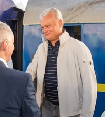 До Києва приїхав президент Литви Гітанас Науседа