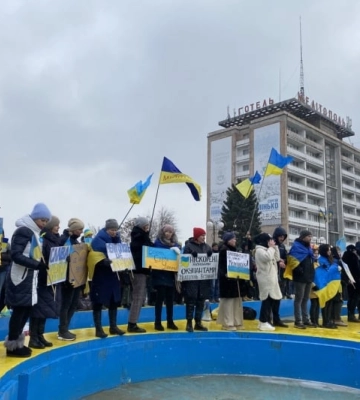 Украинский писатель показал, как  мелитопольцы сопротивлялись оккупации (видео)