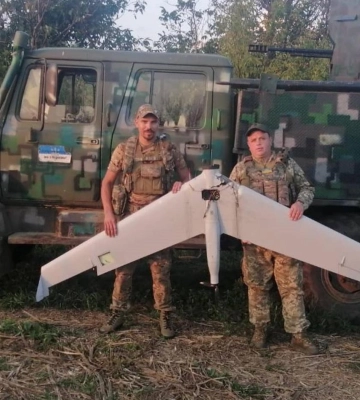 Полтавські тероборонівці збили ворожий безпілотник на Донеччині