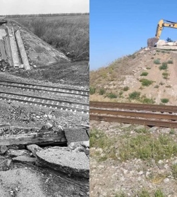 На Миколаївщині стартувала відбудова шляхопроводу через залізницю