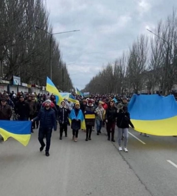 Мы вернемся домой&quot; - мэр Мелитополя поздравил горожан с праздником украинского флага 