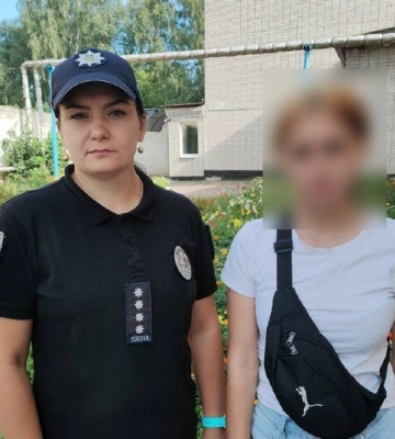 У Шостці ювенальні поліцейські оперативно розшукали неповнолітню