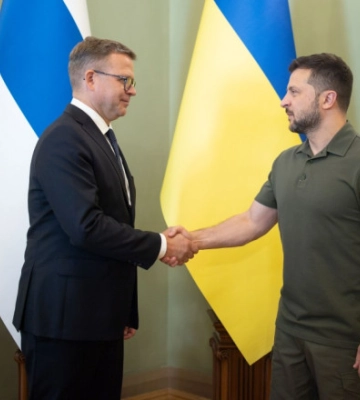 В Украину прибыл премьер-министр Финляндии Петтери Орпо
