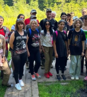 У Національному природному парку «Сколівські Бескиди» ознакували шлях пам’яті Юрія Руфа
