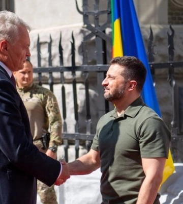 Усиление ПВО. Украина получит пусковые установки NASAMS уже в сентябре — Науседа