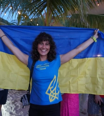 Харьковчанка Садурская победила на чемпионате мира по фридайвингу в Гондурасе