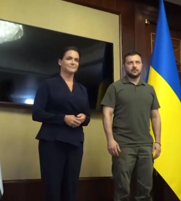 Зеленский встретился с президентом Венгрии