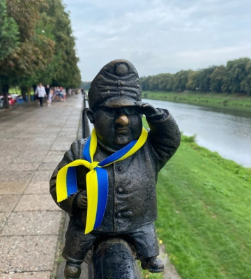 Молитва за Україну лунала на світанку Дня Незалежності в обласному центрі Закарпаття