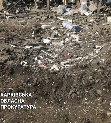 Ворог вдарив ракетою Х-35 по селу на Харківщині
