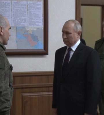 Британська розвідка пояснила, з якою метою Путін відвідав військовий штаб в Ростові