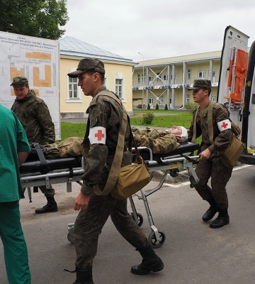 У Мелітополі окупанти влаштували в санаторії польовий шпиталь