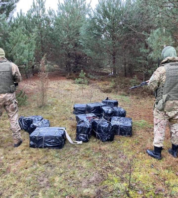 Передадуть ЗСУ цигарки, які конфіскували на Рівненщині у білоруських контрабандистів