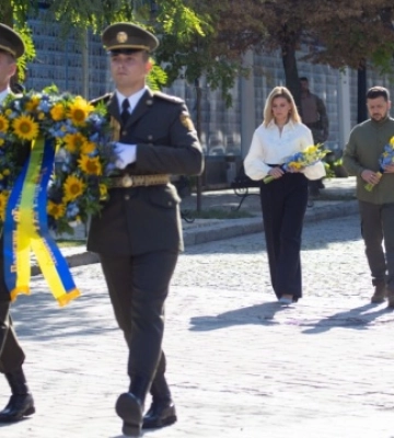 На Софійській площі відбулися урочистості до Дня Незалежності