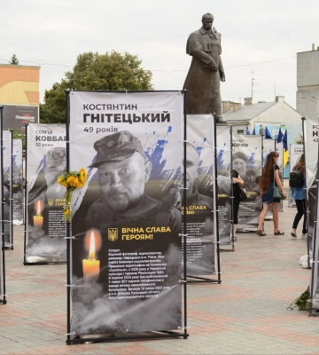 Сказали, скільки мешканців Рівного загинуло на війні