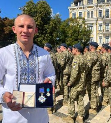 Боксер з Полтави отримав орден князя Ярослава Мудрого V ступеня
