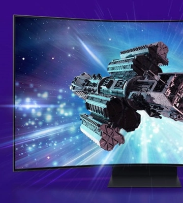 Samsung Odyssey Ark G97NC - вигнутий ігровий монітор із роздільною здатністю 4K UHD і частотою кадрів 165 Гц