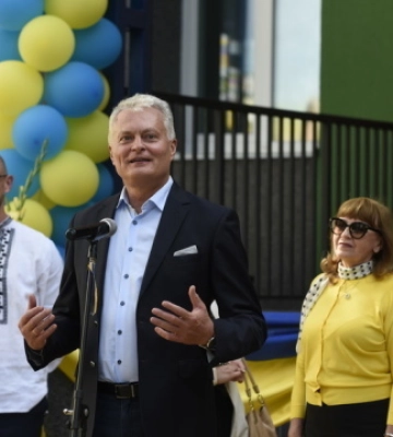 В Ірпені відкрили відбудований Литвою дитсадок «Рута»