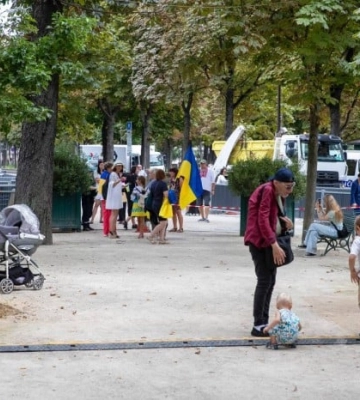 Кличко відкрив Київський сквер у Парижі