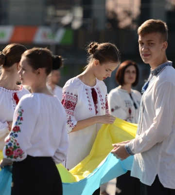 День Незалежності у Рівному: як це було (ВІДЕО)