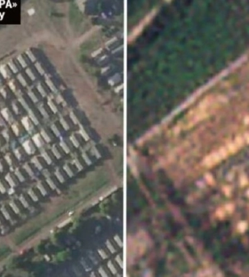 &quot;Вагнеровцы&quot; сворачивают палаточный городок вблизи Киевской области