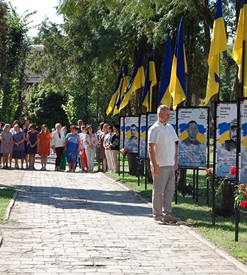 У Гребінці відкрили Алею Пам’яті Героїв-земляків (ФОТО)