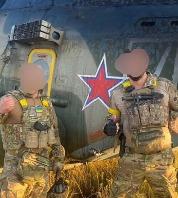 Операція «Синиця»: зʼявилися фото захопленого російського Мі-8