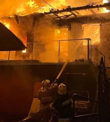 У місті Рівне пес врятував господарів від вогню