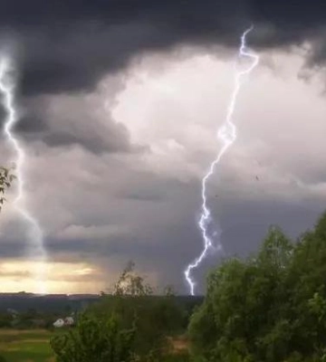 На вихідні в Полтавській області прогнозують дощі та грозу