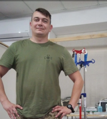 Капітан медичної бригади зі Львова Іван Мелець нагороджений медаллю за мужність та самовідданість