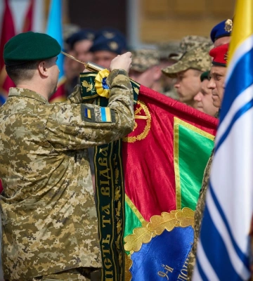 Прикордонники з Рівненщини отримали почесну відзнаку від Президента України Володимира Зеленського