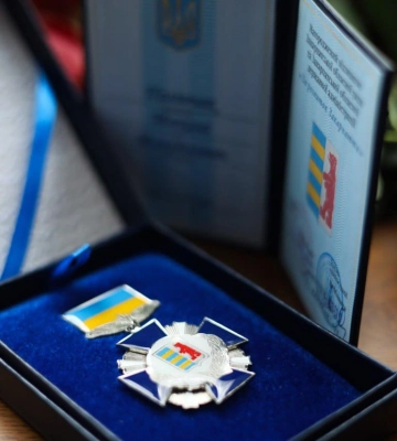 Закарпатських військових вшановано нагрудним знаком «За розвиток регіону» та Грамотами обласної ради