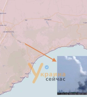 Кримські пабліки повідомляють про ураження бази бригади берегової оборони ЧФ рф