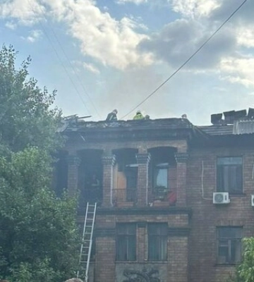 В центре Киева вспыхнул серьезный пожар, видео