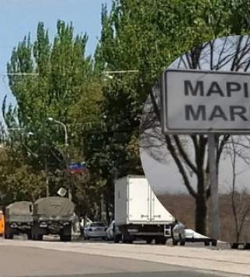 Рух техніки через Маріуполь: на які напрямки ворог може перекидати сили