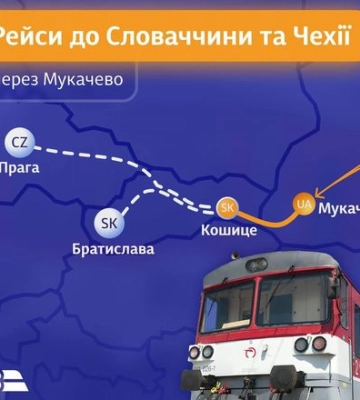 В поезде в Словакию вдвое увеличено количество мест