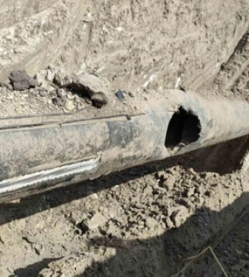 На Миколаївщині у газопроводі високого тиску знайшли нерозірваний боєприпас
