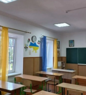 У Дублянах у ліцеї відремонтували стелю їдальні, а у Великих Грибовичах облаштовують шкільні вбиральні