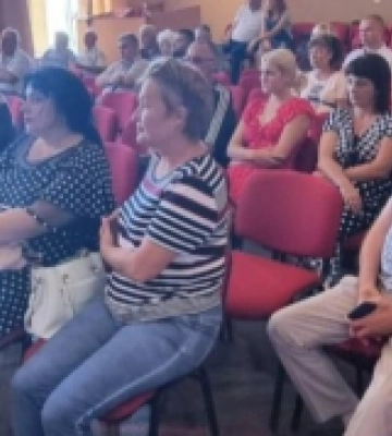 Фейкові херсонські комуністи провели свої збори в окупованому Генічеську