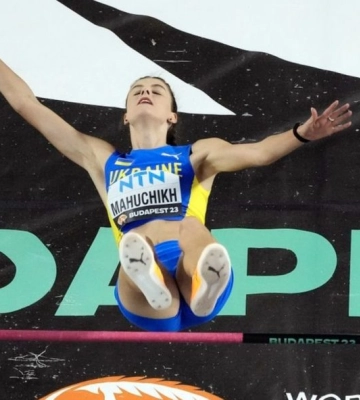 Ярослава Магучіх стала чемпіонкою світу зі стрибків у висоту