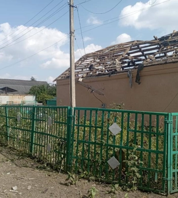 На Харківщині минулої доби росіяни гатили по агропідприємству, житлових будинках та газопроводу (ФОТО)
