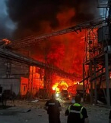 В ОПУ показали фото наслідків атаки на Полтавщину