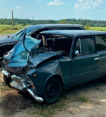 На Полтавщині зіткнулися дві автівки: постраждала трирічна дитина