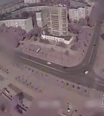 В ГУР відзвітували про атаку на штаб ФСБ та "казарму" чеченського спецназу в Енергодарі (ВІДЕО)