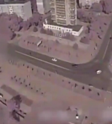 ГУР підірвав штаб "омона" з кадировцями в Енергодарі: відео