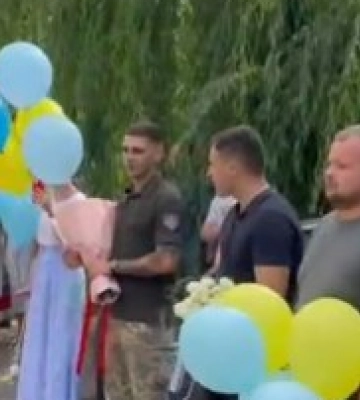 Воїнське серце продовжує жити: на Волині з оркестром та побратимами батька із пологового будинку зустріли сина загиблого Героя