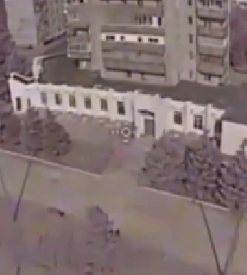 В Энергодаре дрон-камикадзе попал в штаб кадыровцев: видео и подробности от ГУР