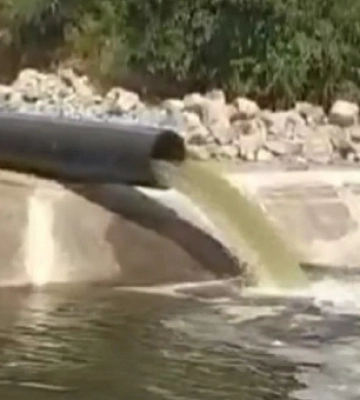 Вода для обеспечения жителей Кривого Рога начала поступать в Южкое водохранилище